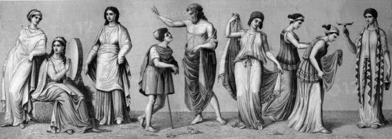 Ancient greek costumes