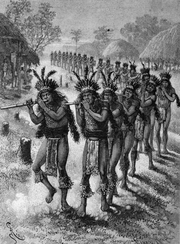 Tule dance of the rouconyenne