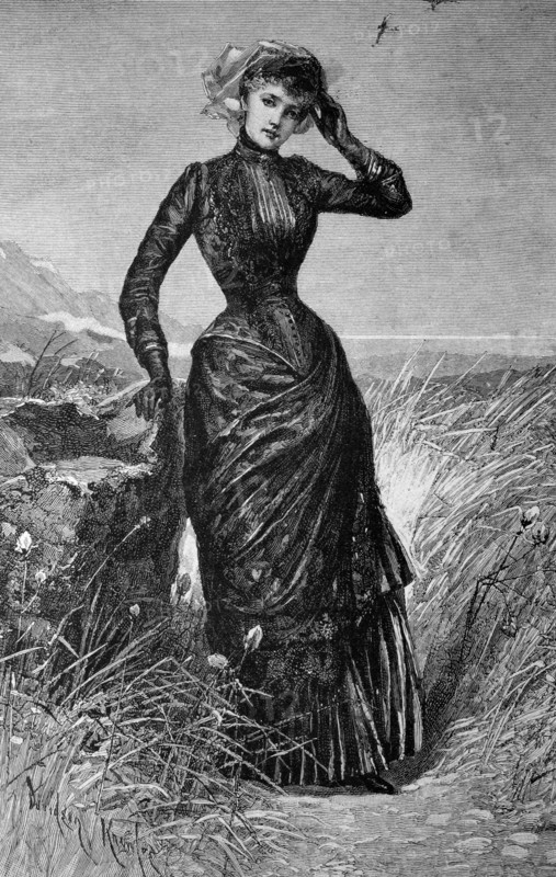 Woman waiting