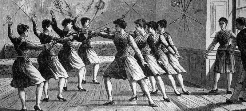 Women's fencing school