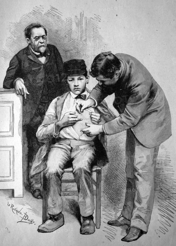 Professor pasteur in paris