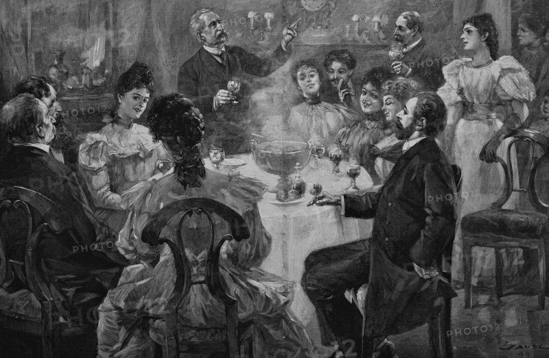 New year's eve toast