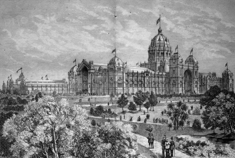 Main building of the world's fair