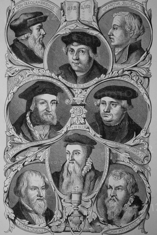 Sponsors of the reformation by luther
