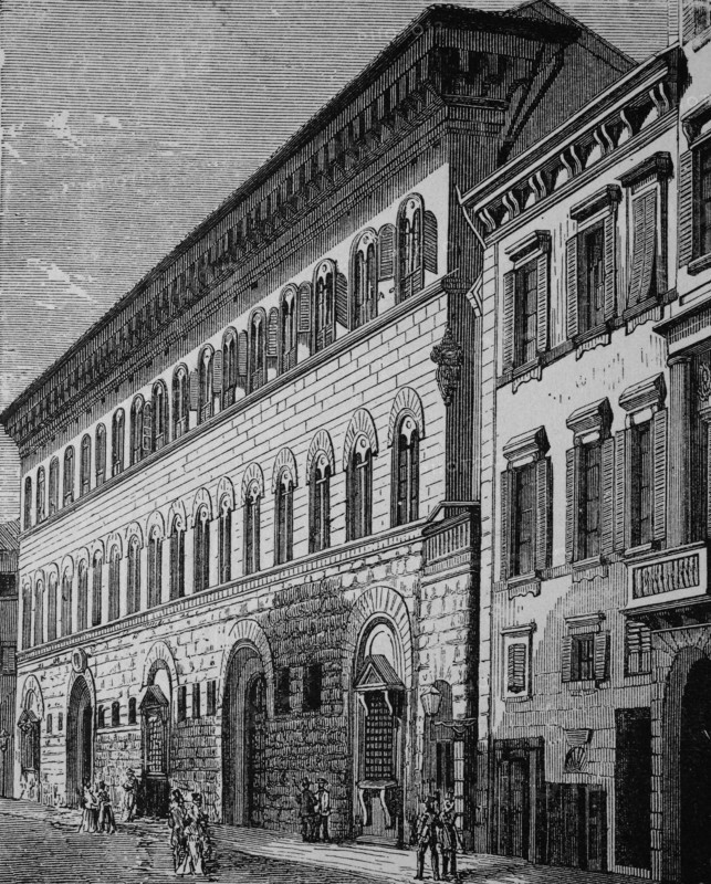 Medici palace in florence