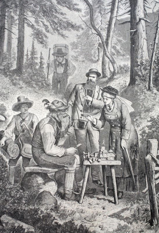 Woodcutters in tyrol