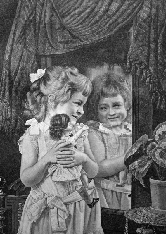 Child with doll