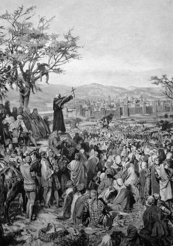 John of piacenza preaching for peace