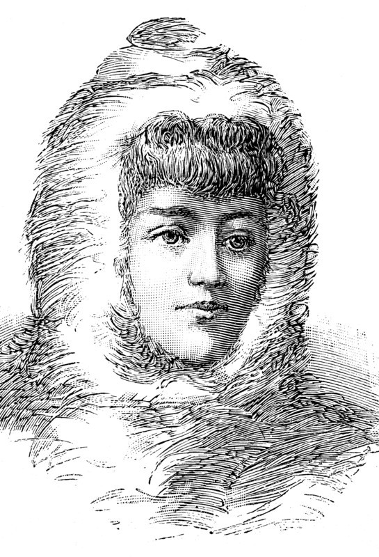 The wife of robert edwin peary