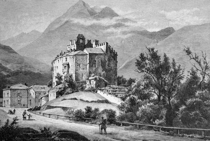Forst castle near meran