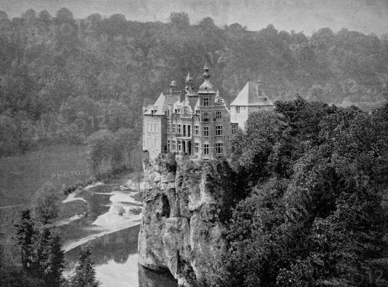 walzin castle, dinant