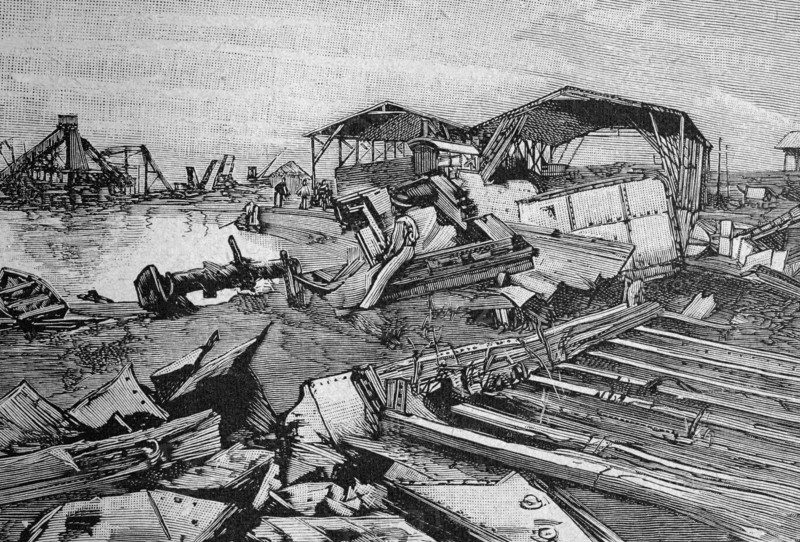 Construction of the panama canal