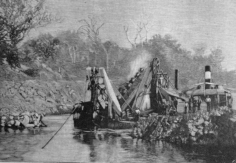Construction of the panama canal