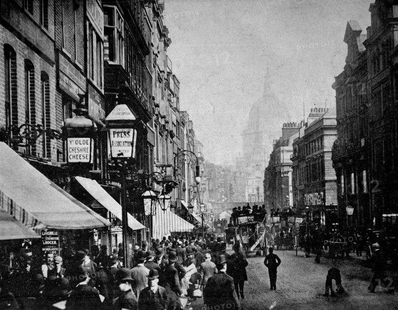 fleet street, london, united kingdom