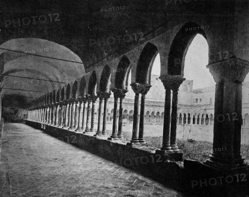 cloister of abbey monreale