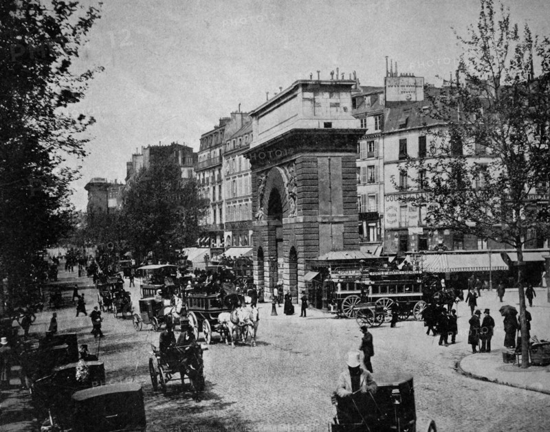 Porte saint martin monument