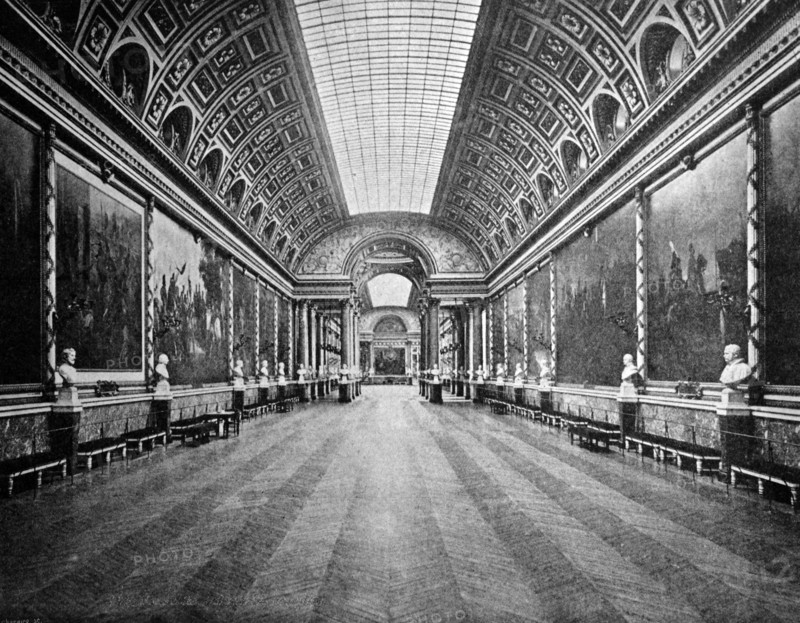 Galerie des batailles in the palace of versailles
