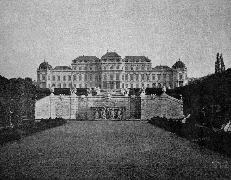 Belvedere palace in vienna