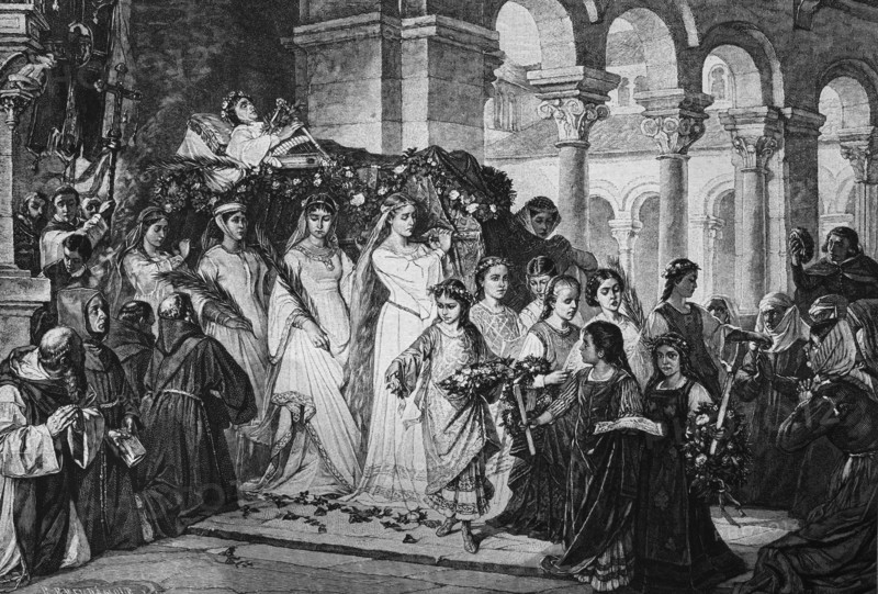 Burial of the minstrel frauenlob