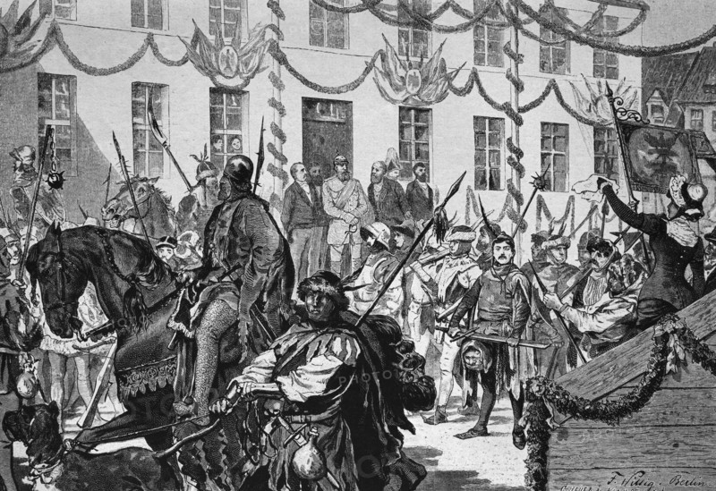 The hussite festival in bernau