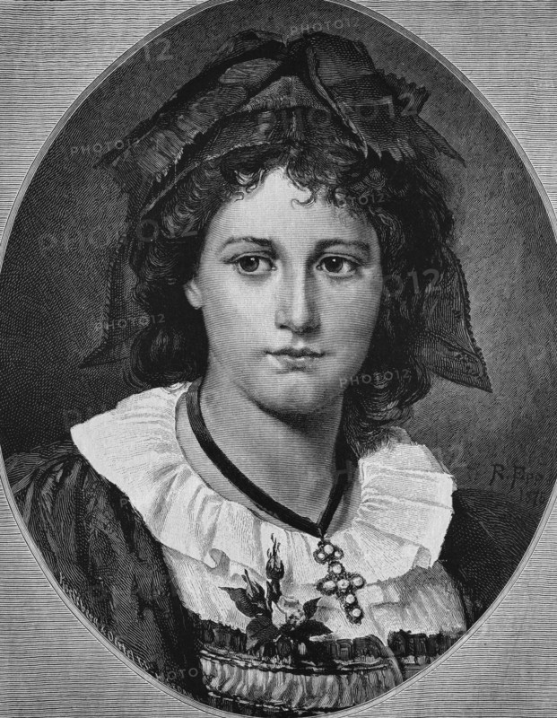 Peasant girl from the black forest