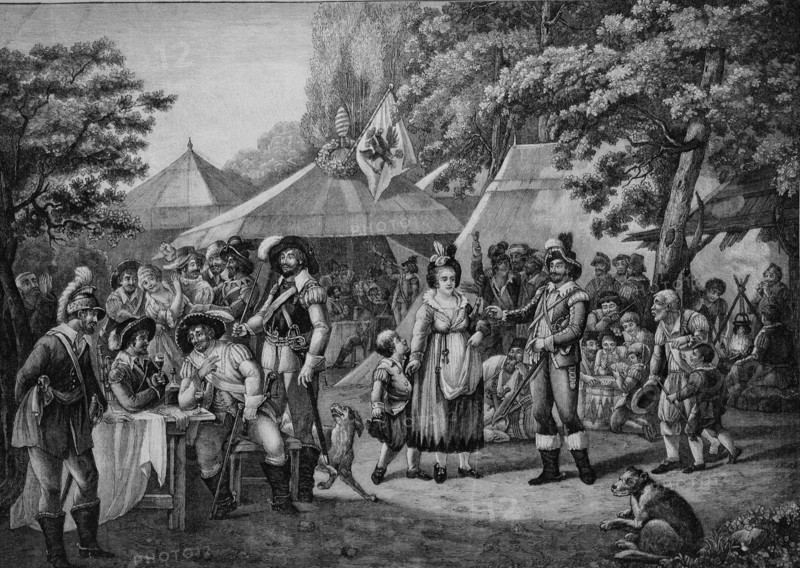 Wallenstein's camp,