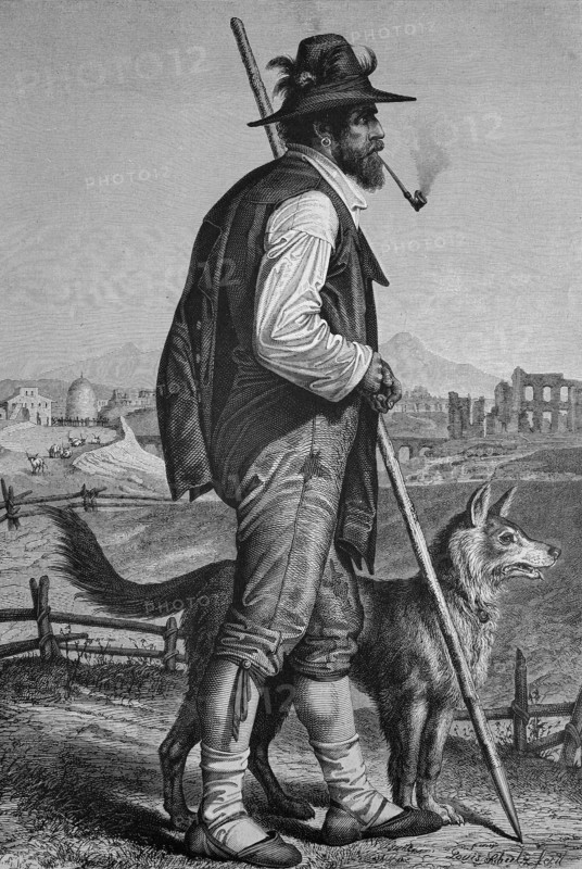 Shepherd from campagna