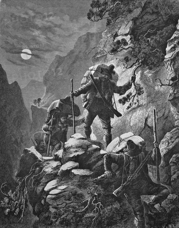 Nocturnal smugglers