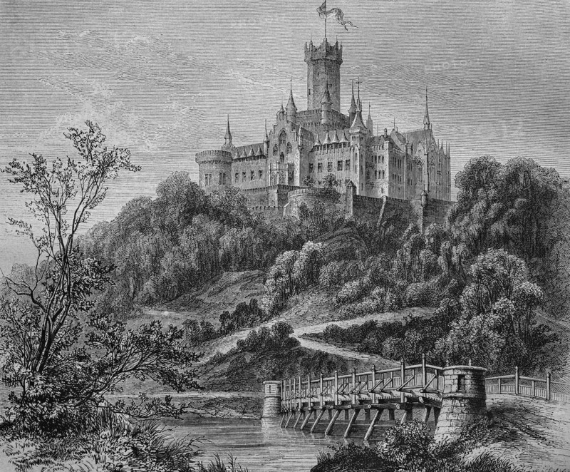 Marienburg castle in hanover