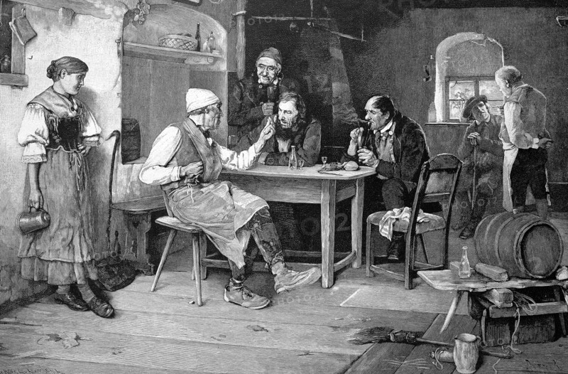 Farmers in the pub