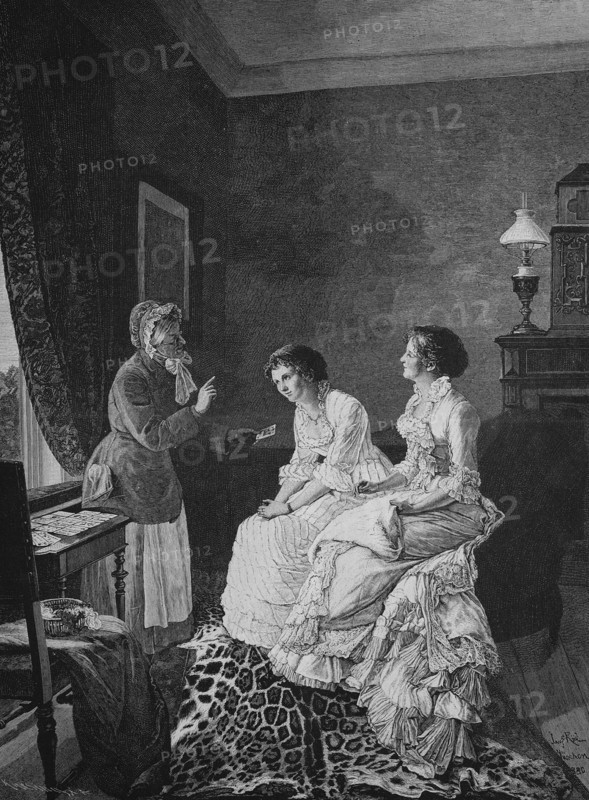 At the fortune-teller