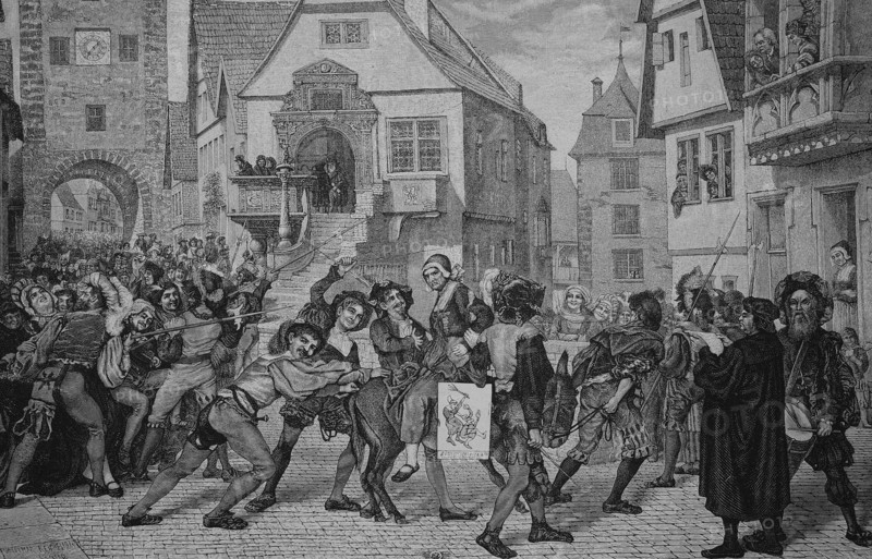 Punishment for domestic unrest