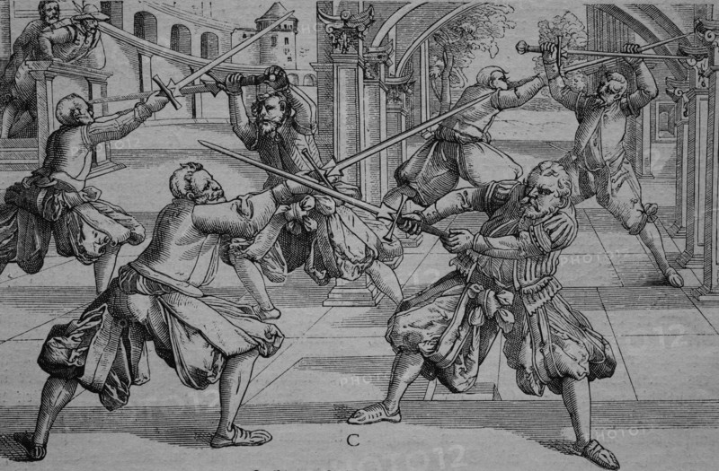 Fencing training