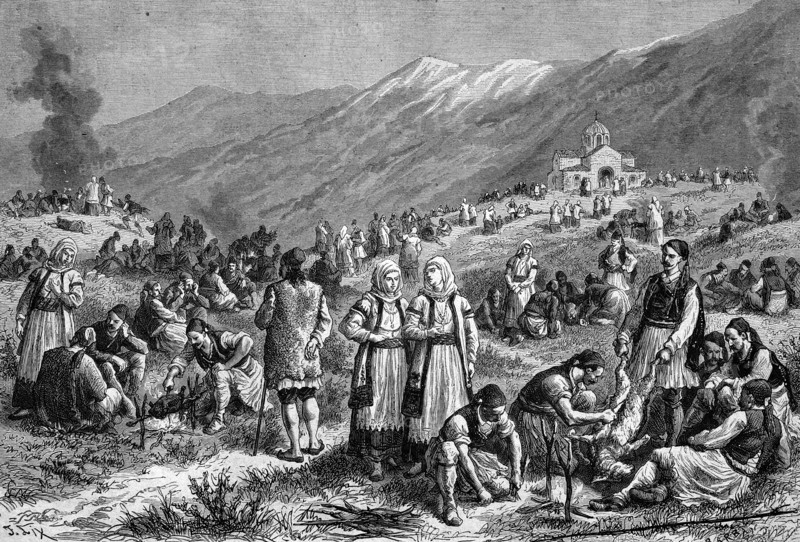 Festival at the end of the fasting period