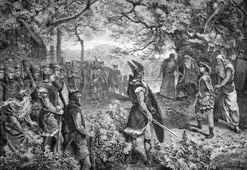 Old germanic feast of sacrifice