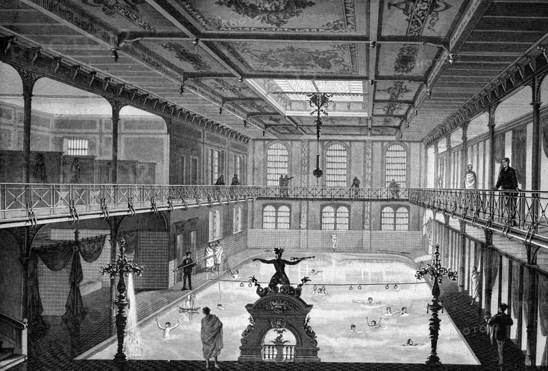 New indoor swimming pool in stuttgar