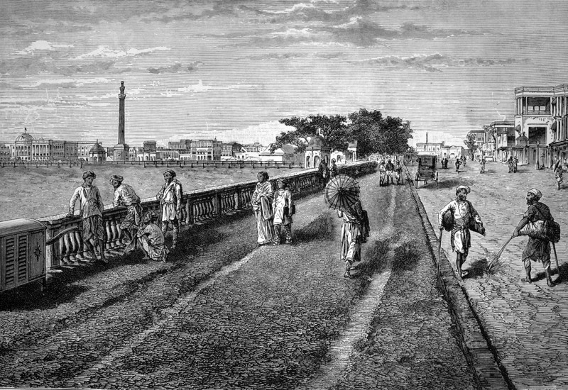Course road in calcutta