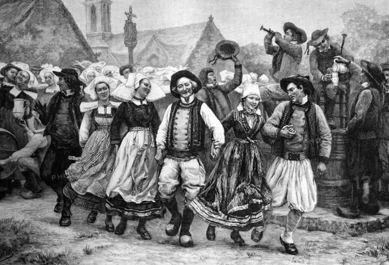 Breton gavotte,