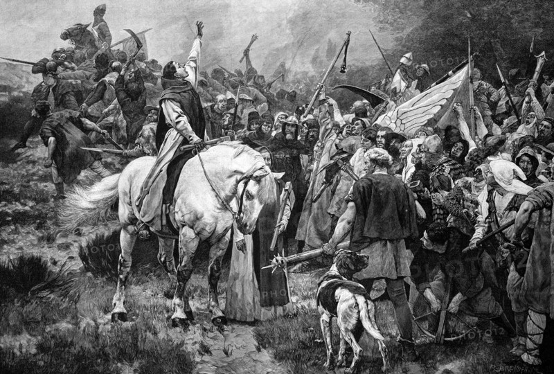 Farmers in the battle