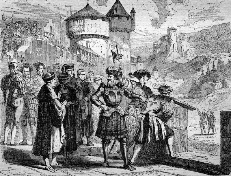 The surrender of weinsberg