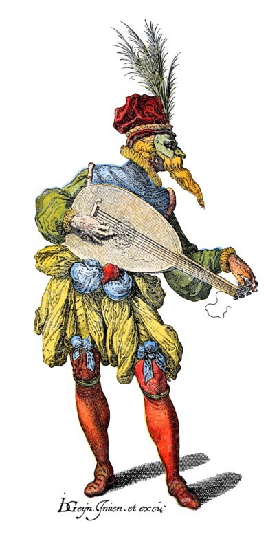 The guitar player