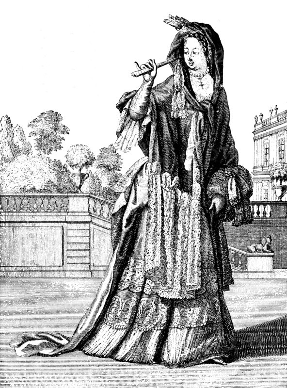Posh woman