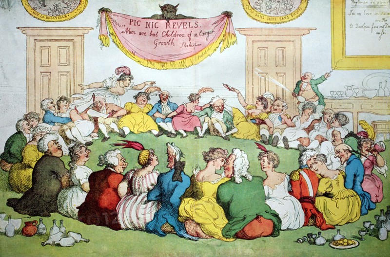 Boisterous party