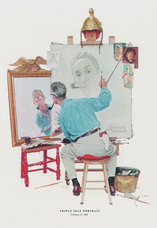Triple Self Portrait 1960