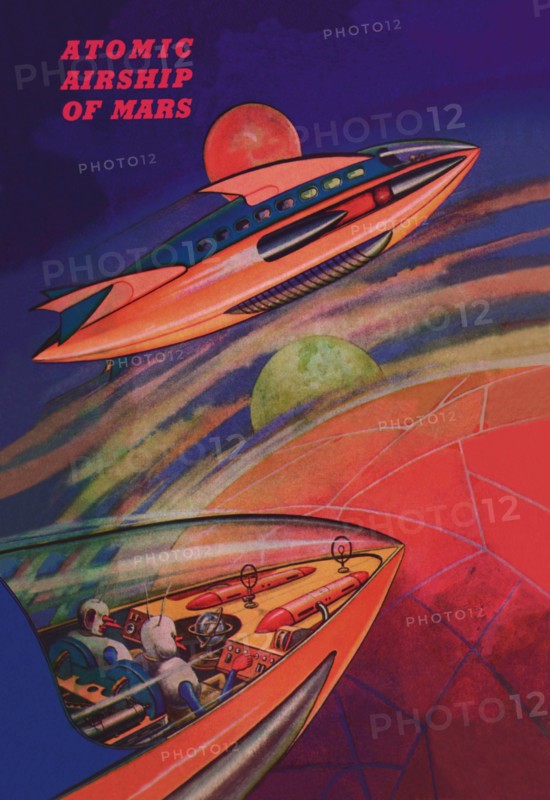 Atomic Airships of Mars