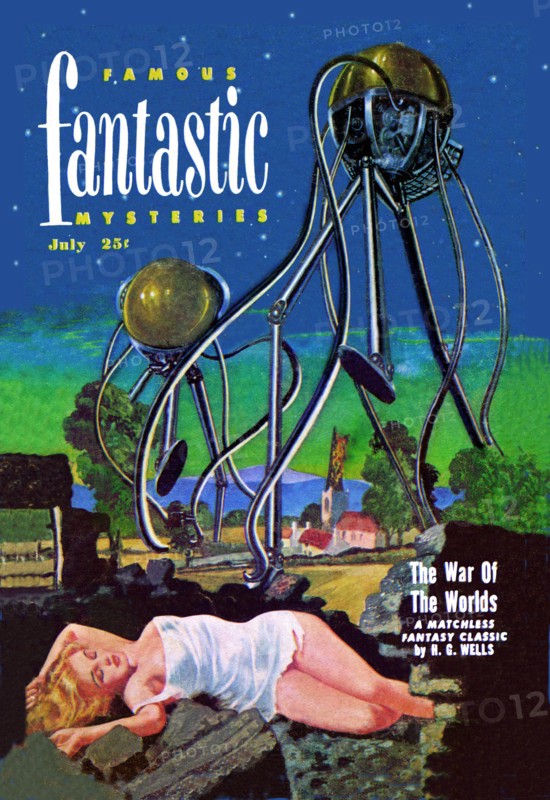 Famous Fantastic Mysteries: Tentacled Robots