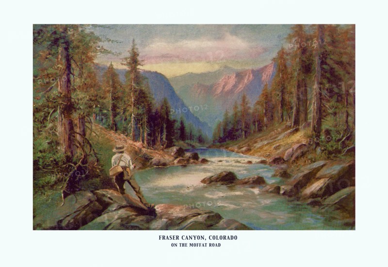 Fishing Fraser Canyon, Colorado