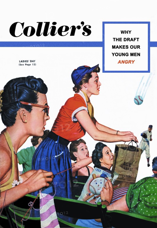 Collier's: Lady's Day -  It's in the Bag 1952