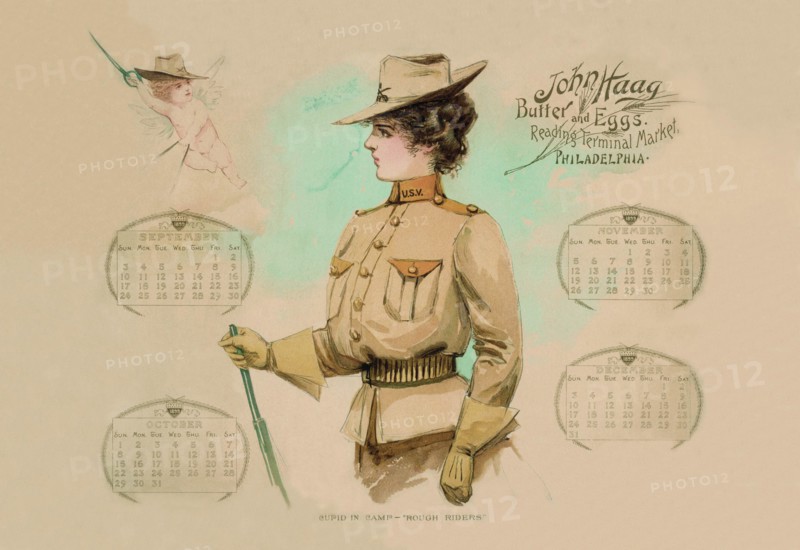 Lady in the Marines: John Haag Calendar