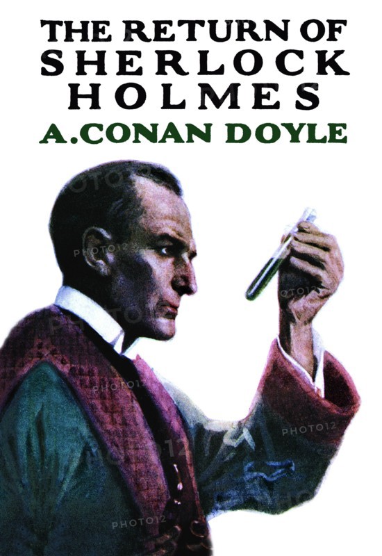 Return of Sherlock Holmes #1 (book cover)